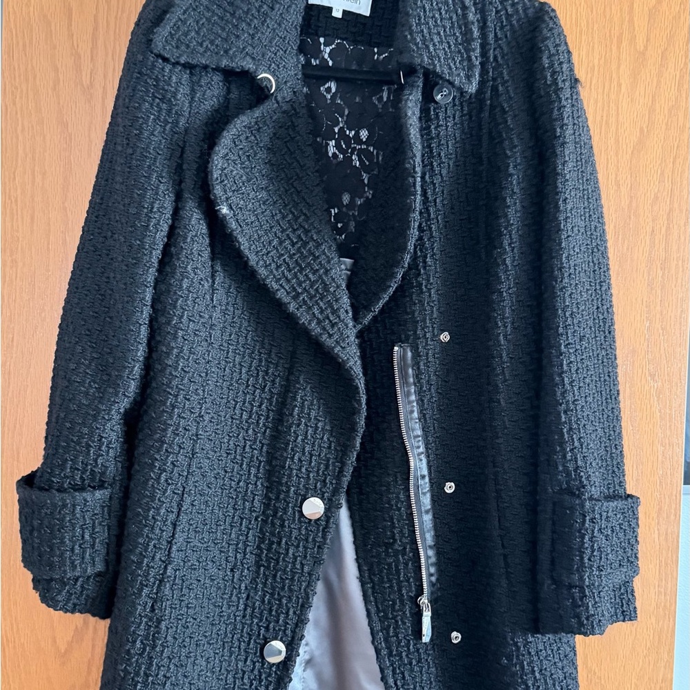 Calvin Klein Black Teddy Jacket